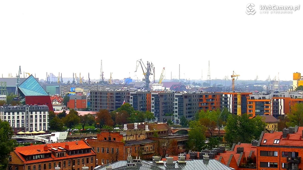 GDAŃSK - widok na Stare Miasto - 14 wresień 2025, 15:56