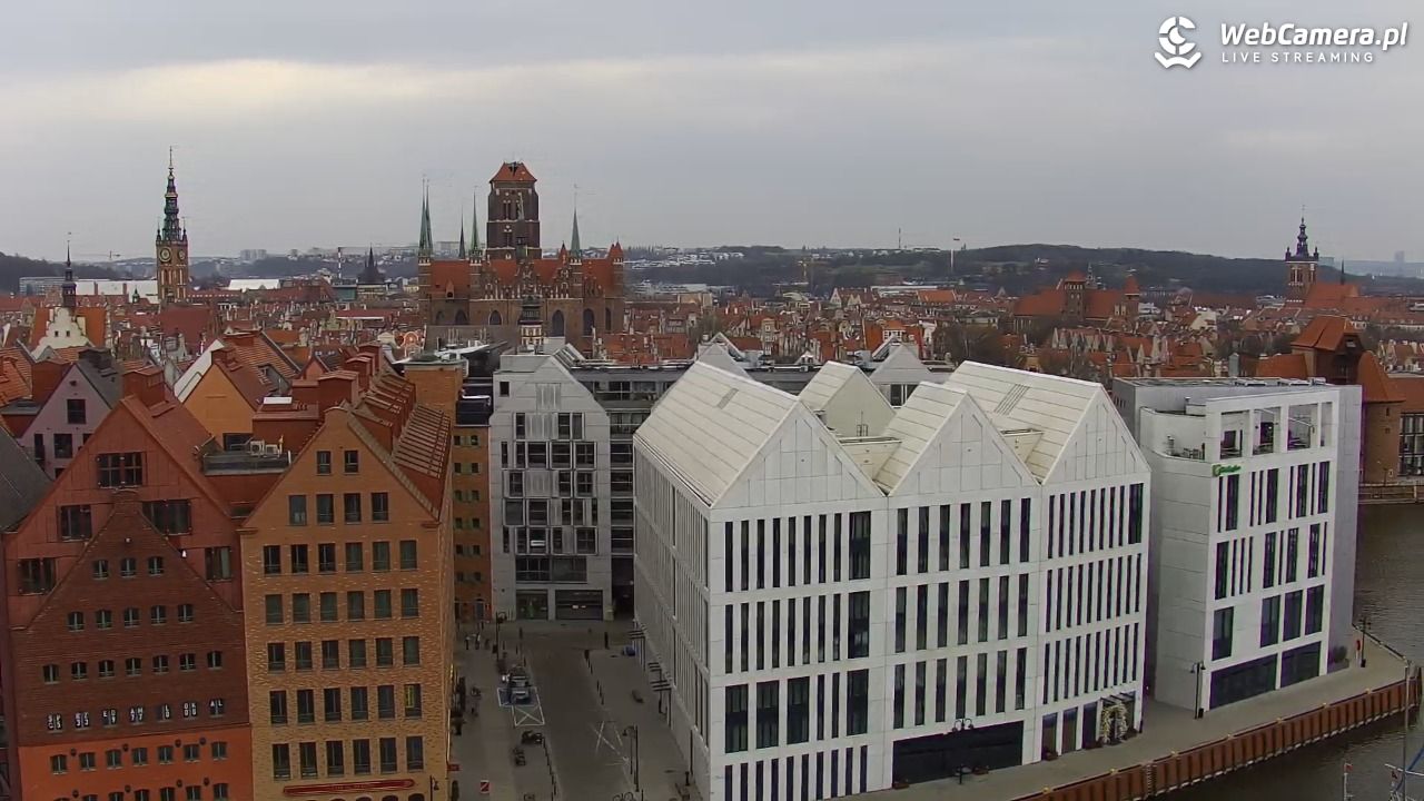 GDAŃSK - widok na Stare Miasto - 25 marzec 2026, 13:57