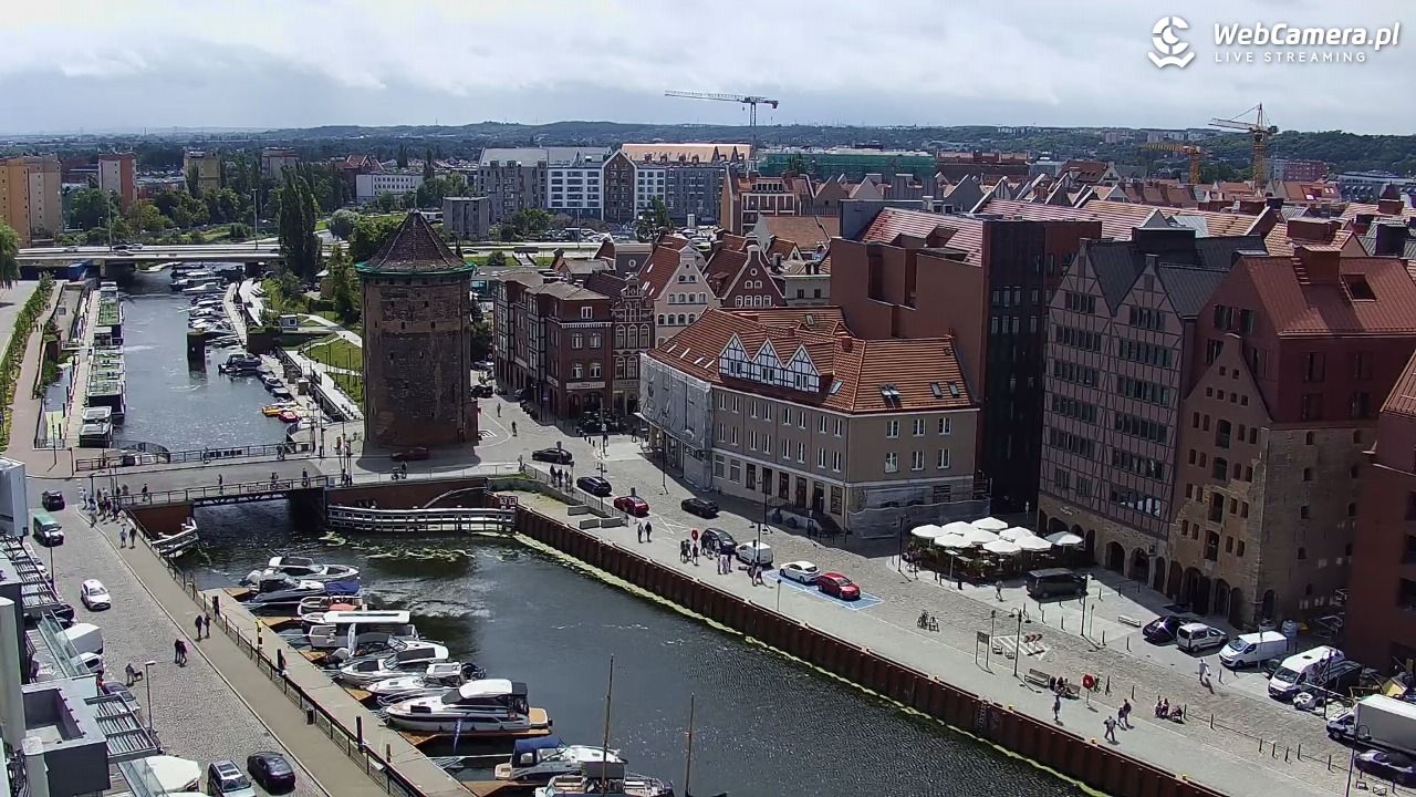 GDAŃSK - widok na Stare Miasto - 03 lipiec 2026, 13:28