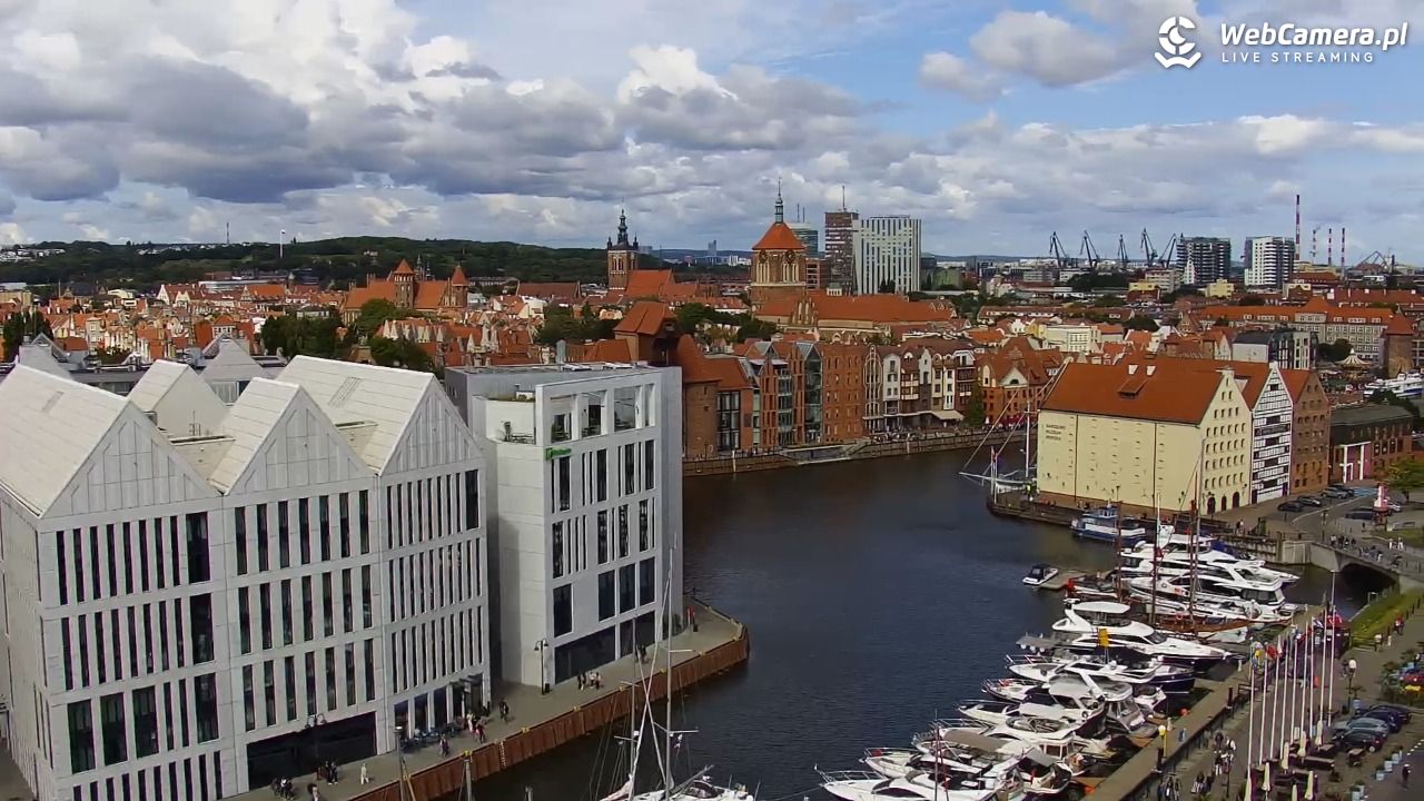 GDAŃSK - widok na Stare Miasto - 24 sierpień 2025, 11:12