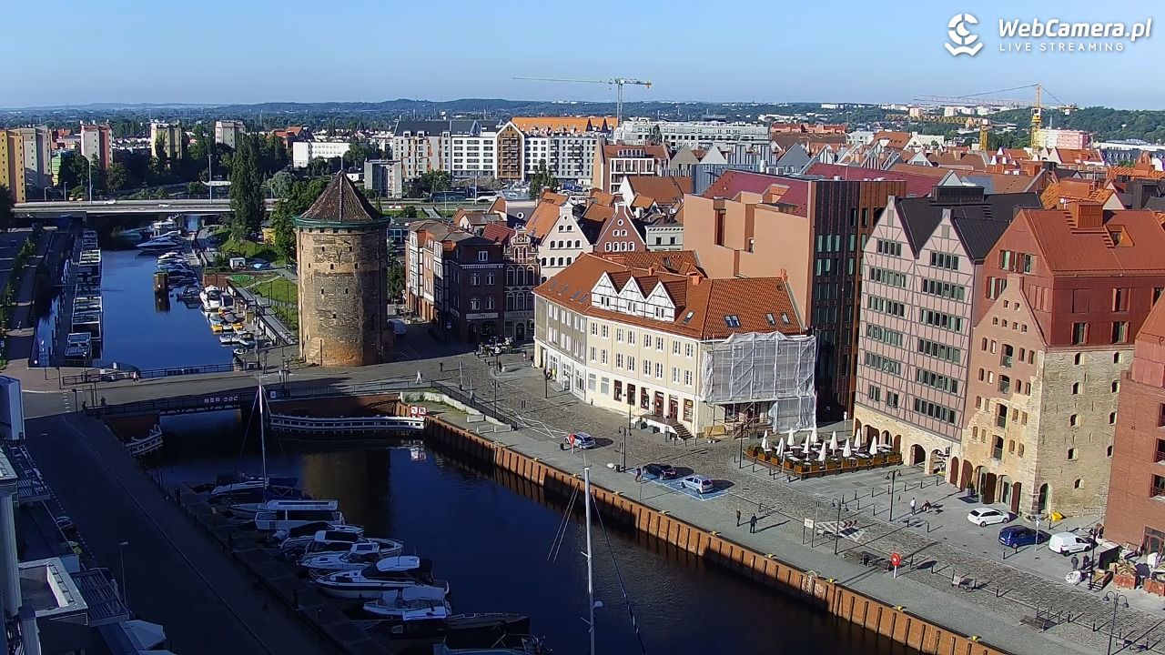 GDAŃSK - widok na Stare Miasto - 17 czerwiec 2026, 06:52