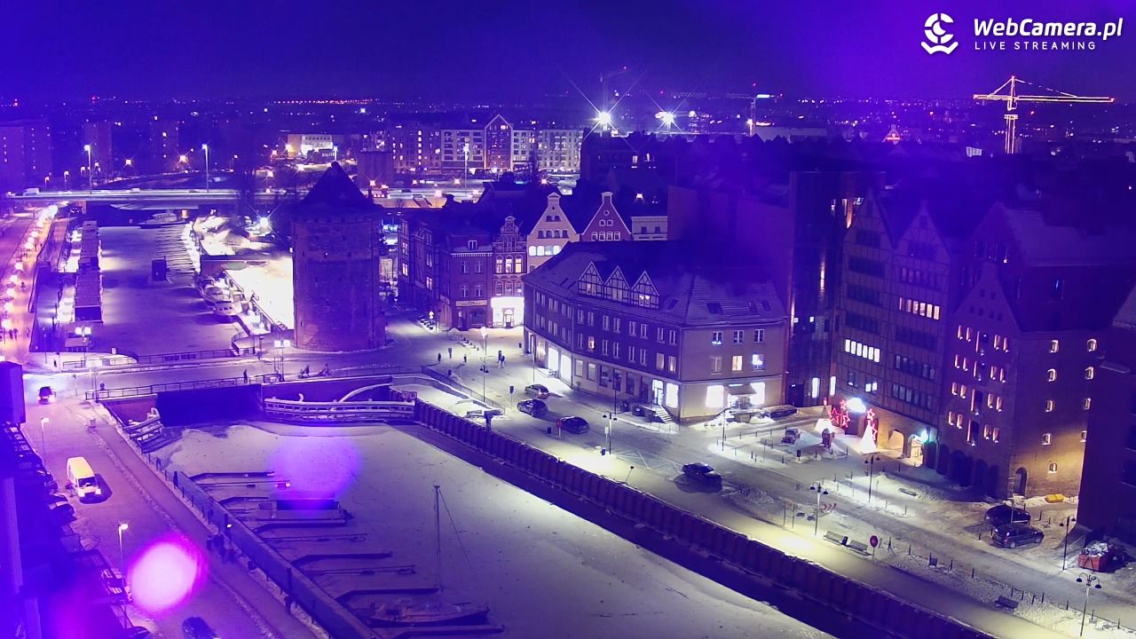 GDAŃSK - widok na Stare Miasto - 02 luty 2026, 17:49