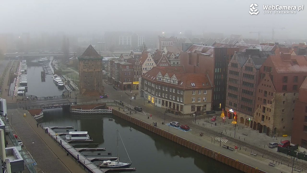 GDAŃSK - widok na Stare Miasto - 18 grudzień 2025, 08:12