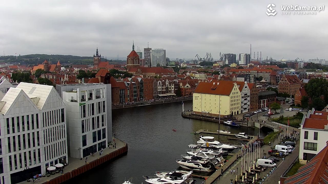 GDAŃSK - widok na Stare Miasto - 15 lipiec 2026, 14:02