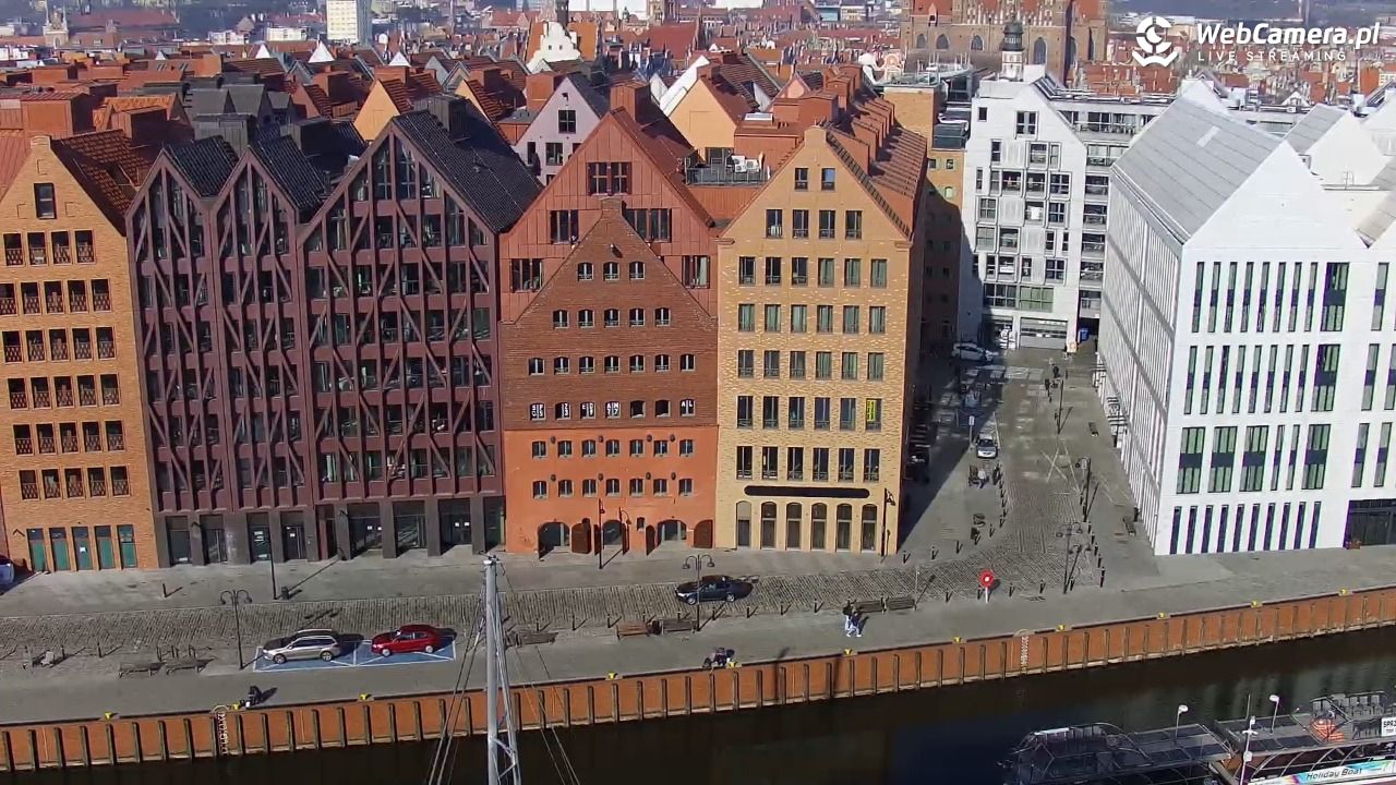 GDAŃSK - widok na Stare Miasto - 16 kwiecień 2026, 09:00