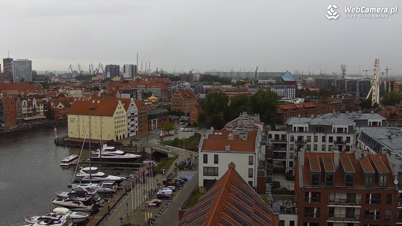 GDAŃSK - widok na Stare Miasto - 14 wresień 2026, 18:07