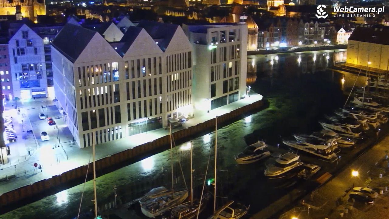 GDAŃSK - widok na Stare Miasto - 31 sierpień 2026, 22:53