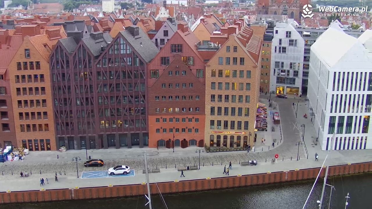 GDAŃSK - widok na Stare Miasto - 06 lipiec 2026, 20:43