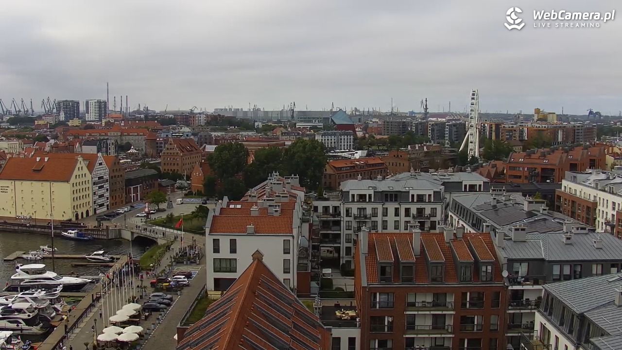 GDAŃSK - widok na Stare Miasto - 13 lipiec 2026, 17:45