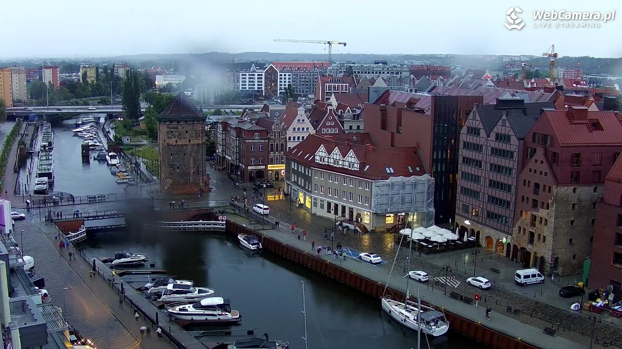 GDAŃSK - widok na Stare Miasto - 05 czerwiec 2026, 20:48