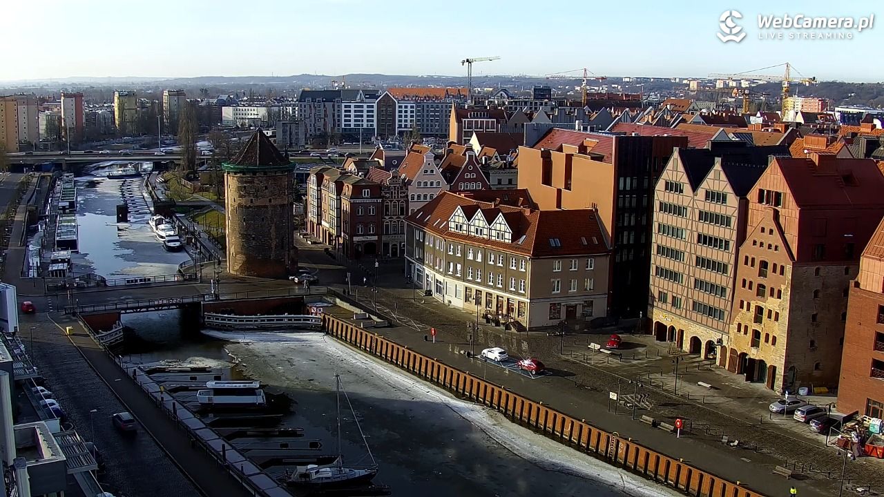 GDAŃSK - widok na Stare Miasto - 05 marzec 2026, 08:37