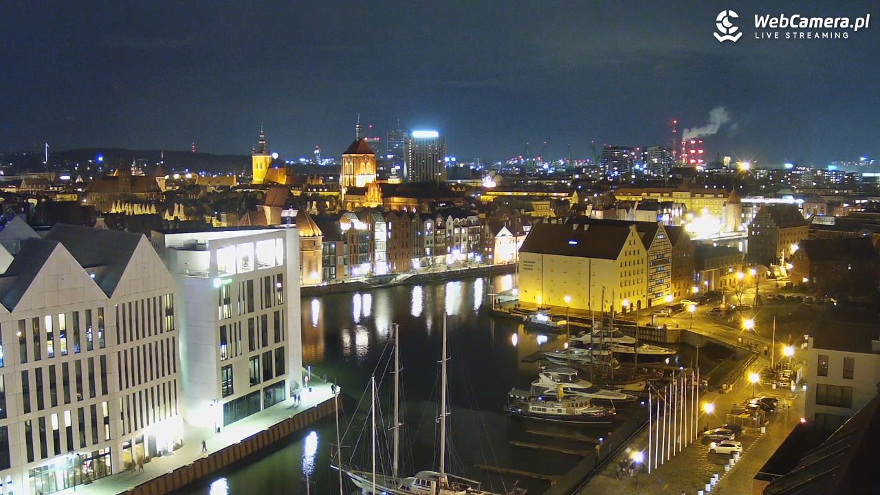 GDAŃSK - widok na Stare Miasto - 14 grudzień 2025, 19:29