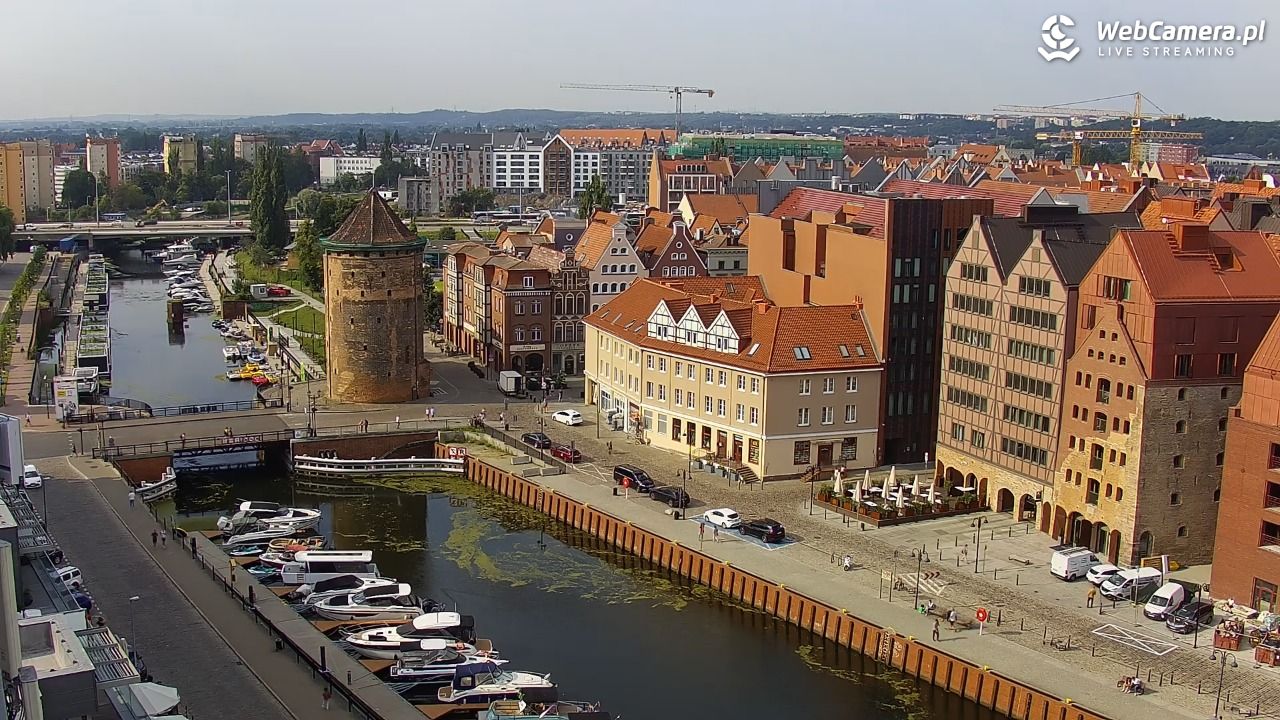 GDAŃSK - widok na Stare Miasto - 31 lipiec 2026, 08:56