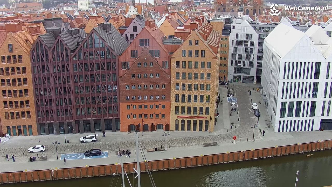 GDAŃSK - widok na Stare Miasto - 30 marzec 2026, 15:52
