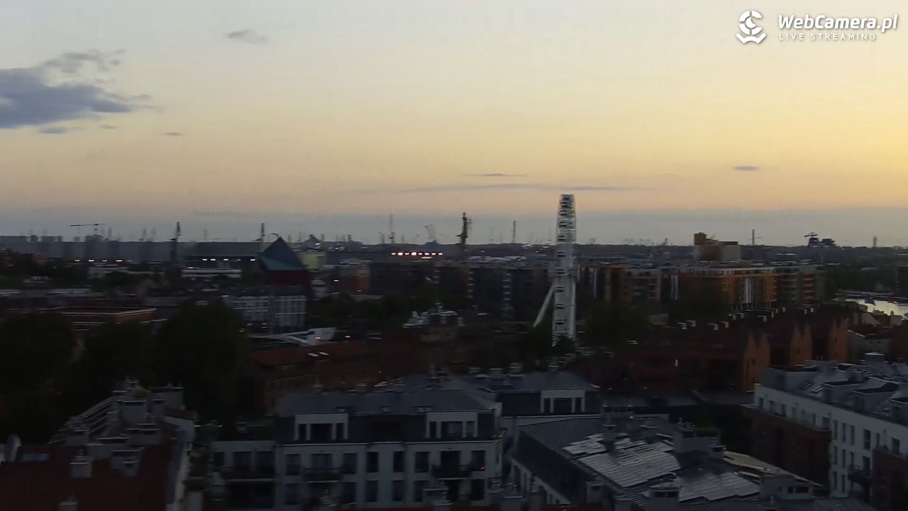 GDAŃSK - widok na Stare Miasto - 31 maj 2026, 04:24