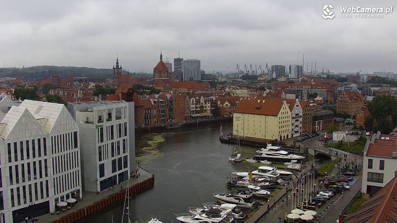 GDAŃSK - widok na Stare Miasto - 01 sierpień 2026, 17:15