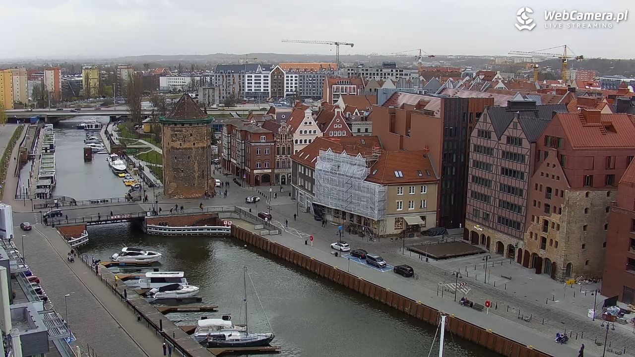 GDAŃSK - widok na Stare Miasto - 06 kwiecień 2026, 17:16