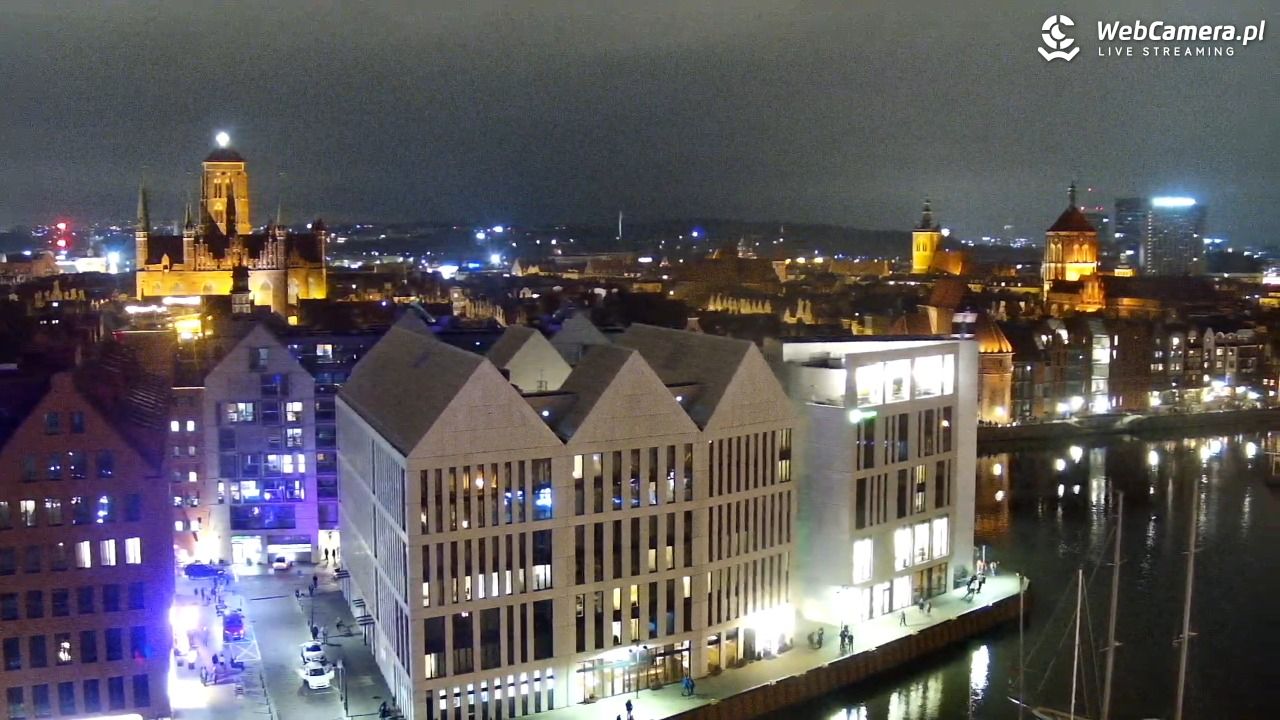 GDAŃSK - widok na Stare Miasto - 13 grudzień 2025, 18:43