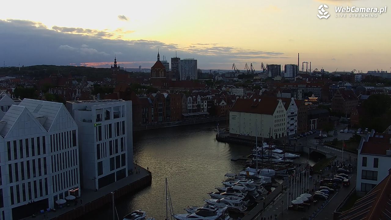 GDAŃSK - widok na Stare Miasto - 30 maj 2026, 20:37