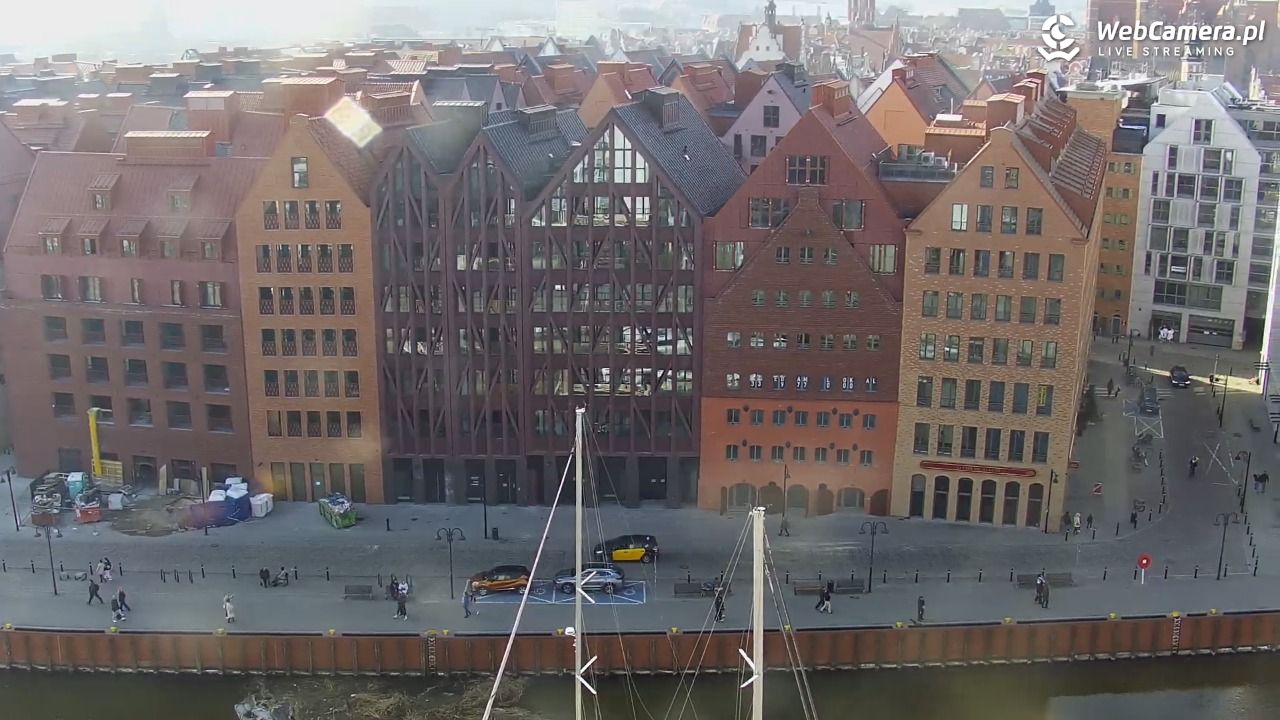 GDAŃSK - widok na Stare Miasto - 08 marzec 2026, 13:59