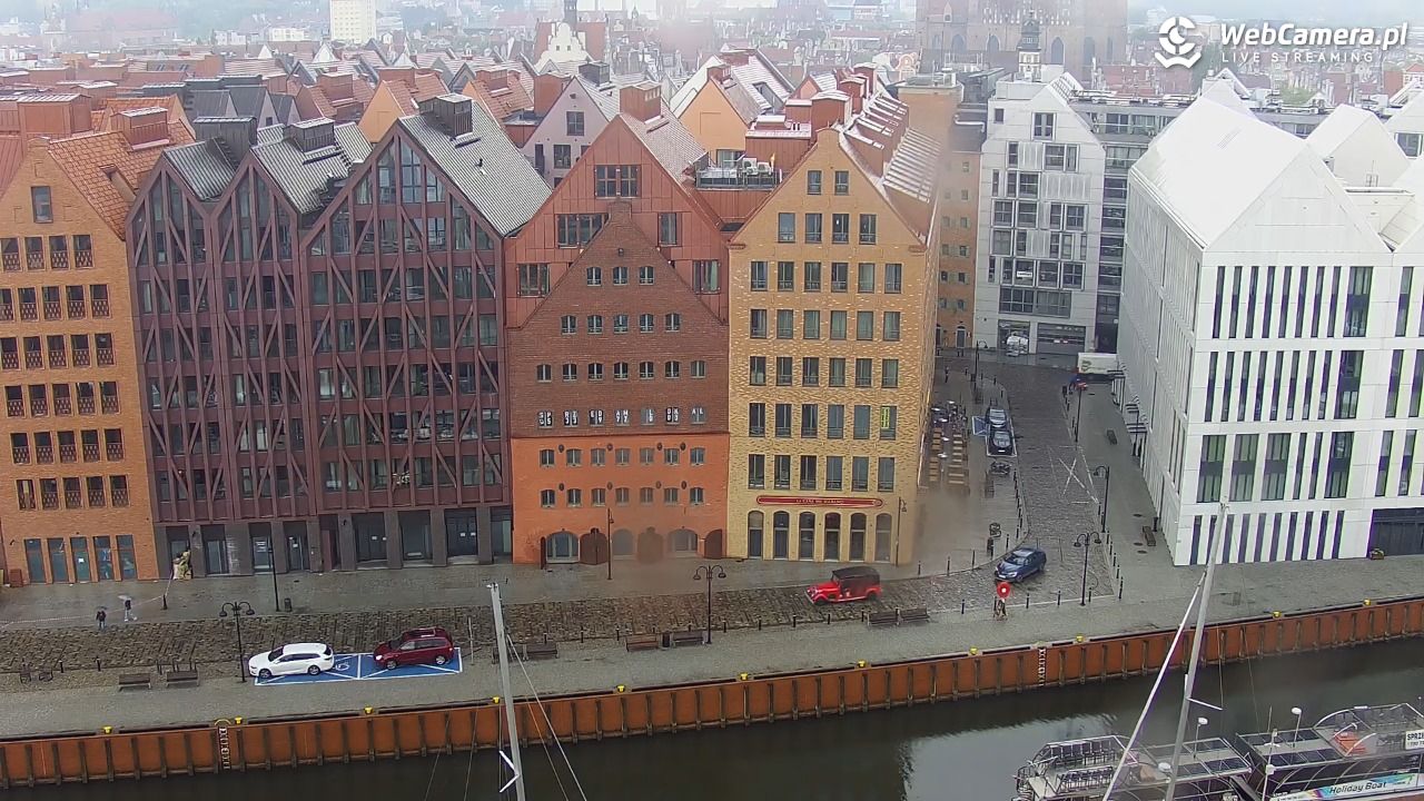 GDAŃSK - widok na Stare Miasto - 15 maj 2026, 08:37