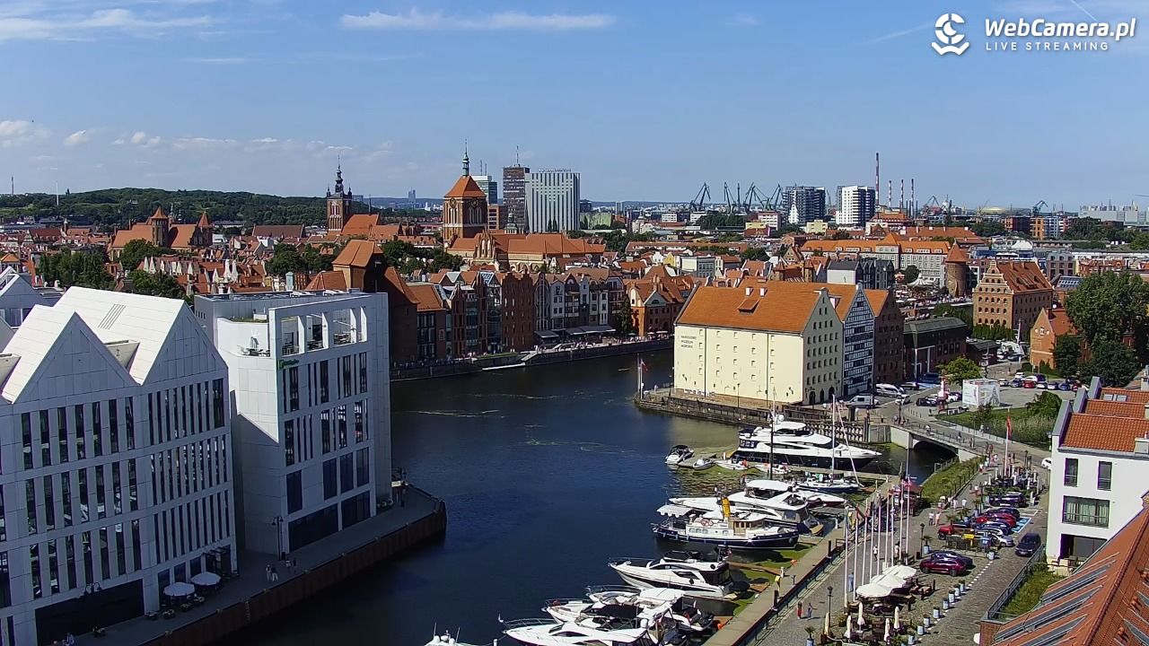 GDAŃSK - widok na Stare Miasto - 03 sierpień 2026, 13:53