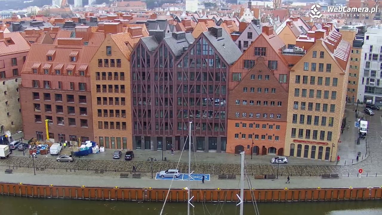 GDAŃSK - widok na Stare Miasto - 16 marzec 2026, 11:24
