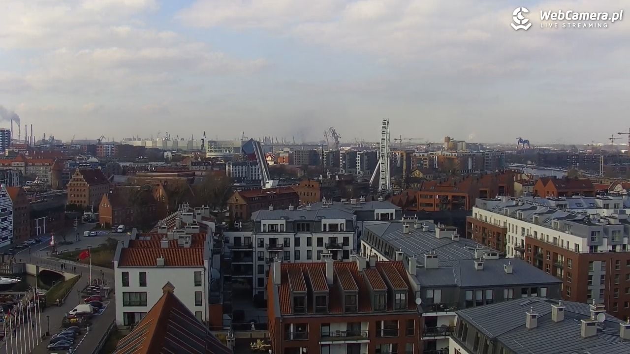GDAŃSK - widok na Stare Miasto - 15 kwiecień 2026, 16:17