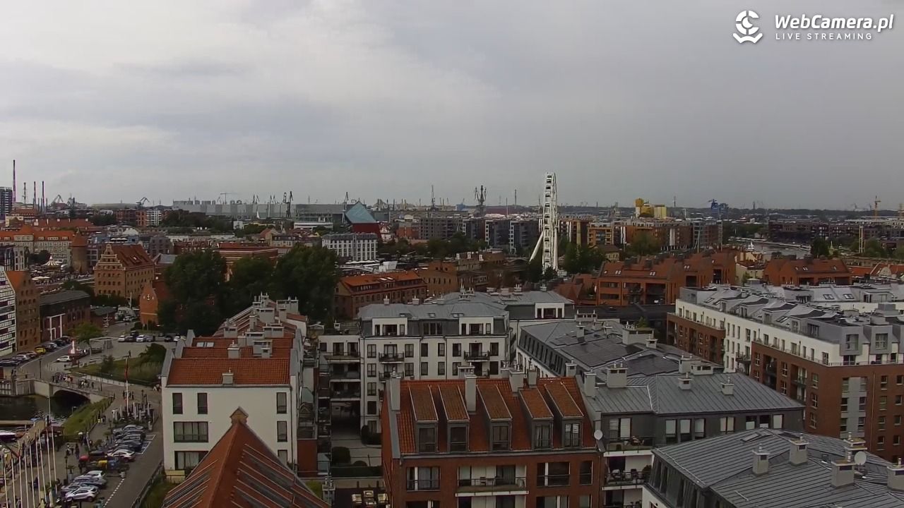 GDAŃSK - widok na Stare Miasto - 22 lipiec 2026, 13:50