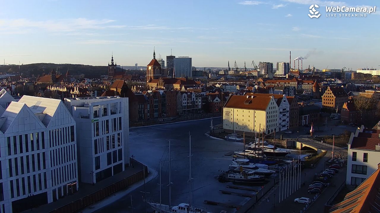 GDAŃSK - widok na Stare Miasto - 03 marzec 2026, 16:32
