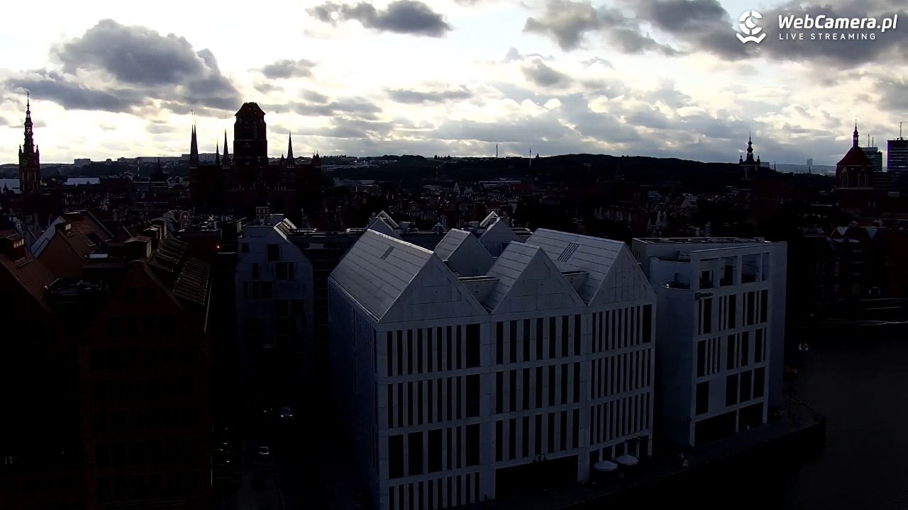 GDAŃSK - widok na Stare Miasto - 23 lipiec 2026, 18:52
