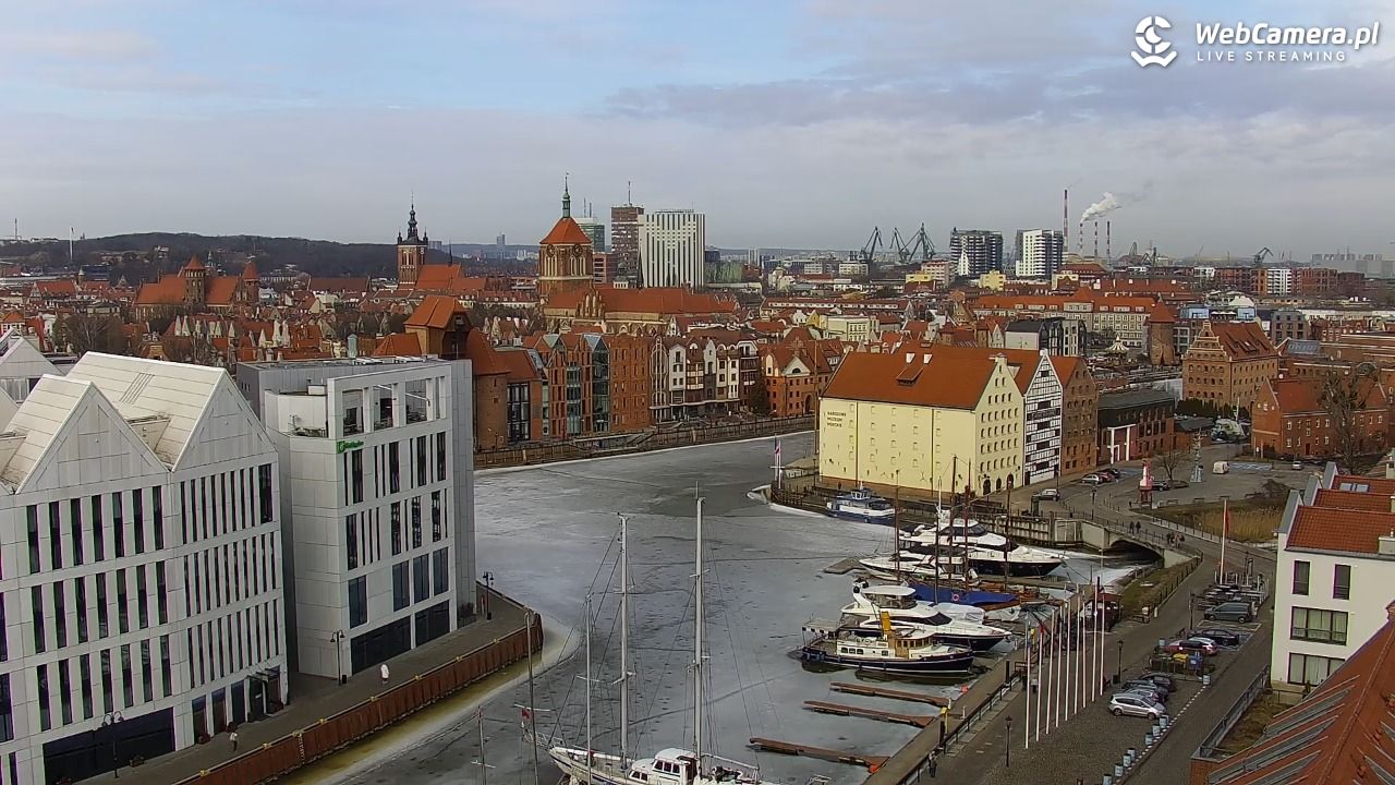 GDAŃSK - widok na Stare Miasto - 02 marzec 2026, 11:06