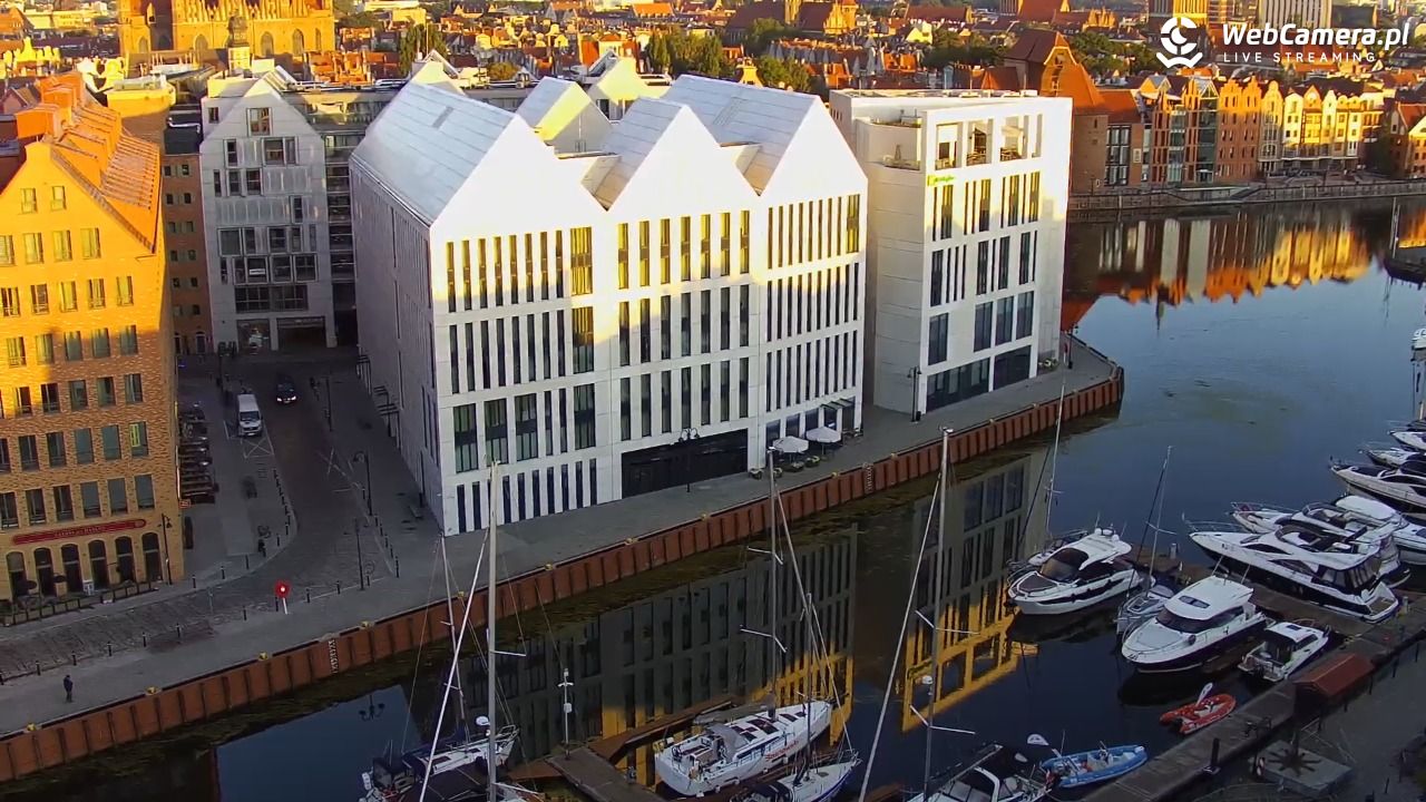 GDAŃSK - widok na Stare Miasto - 24 sierpień 2026, 06:05