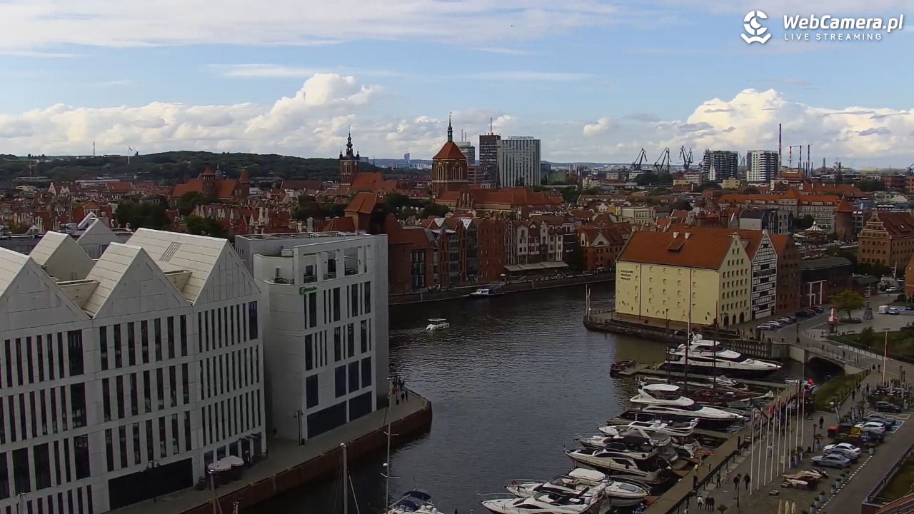 GDAŃSK - widok na Stare Miasto - 18 wresień 2026, 15:12