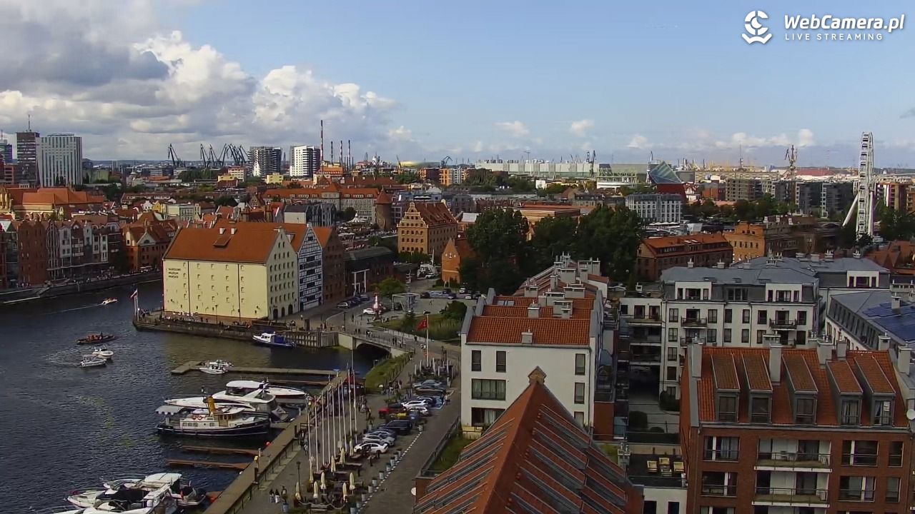 GDAŃSK - widok na Stare Miasto - 23 lipiec 2026, 14:59