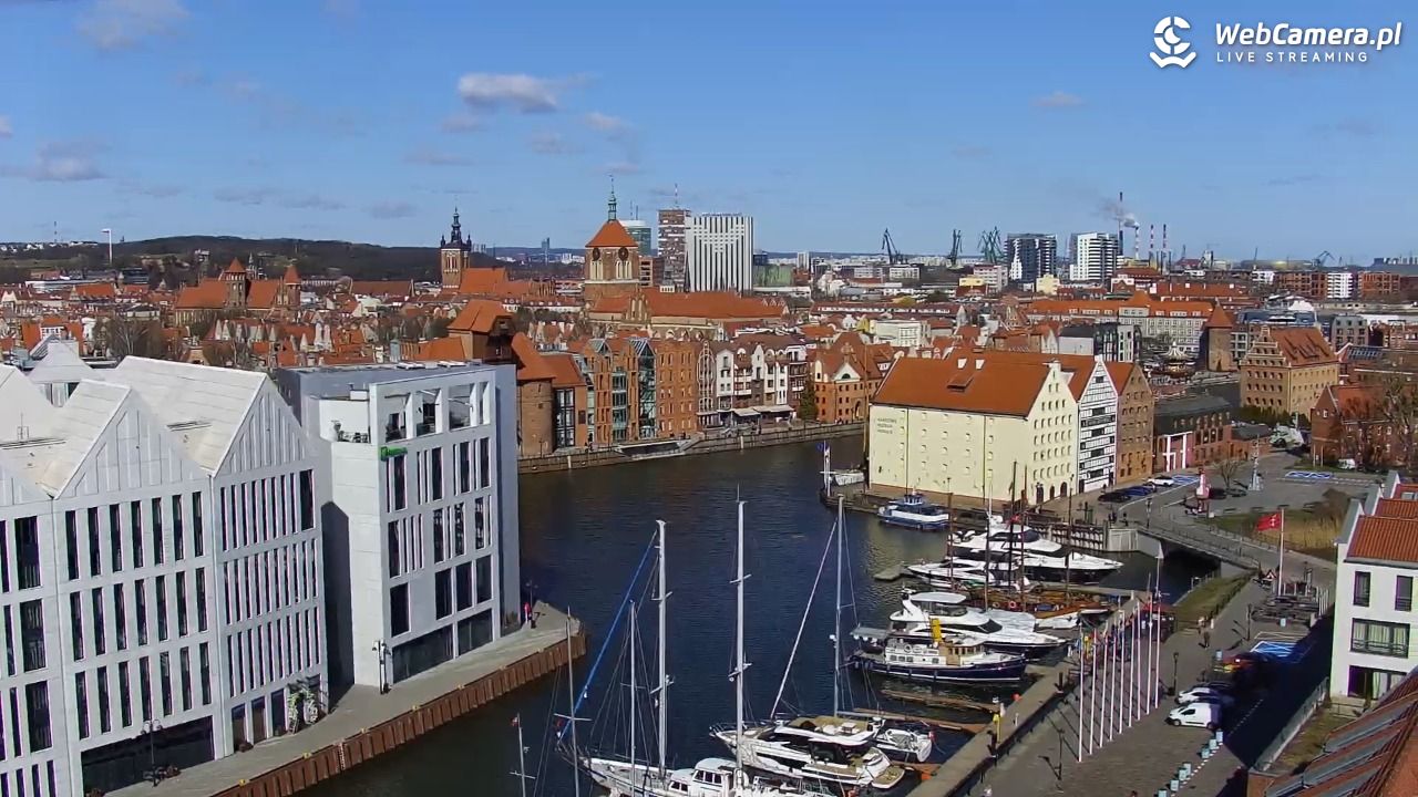 GDAŃSK - widok na Stare Miasto - 07 kwiecień 2026, 10:54