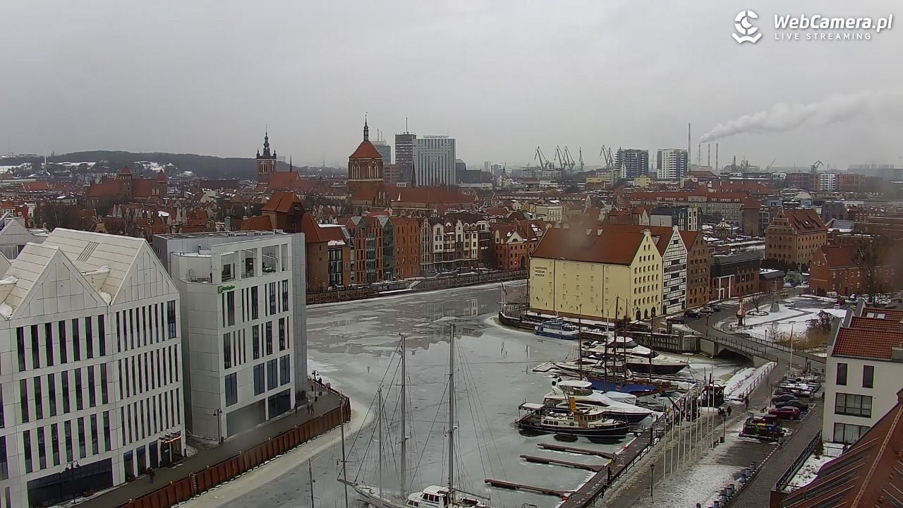 GDAŃSK - widok na Stare Miasto - 23 luty 2026, 15:41