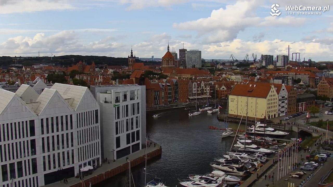 GDAŃSK - widok na Stare Miasto - 18 wresień 2026, 14:57