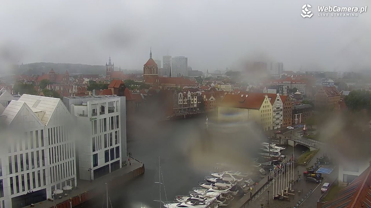 GDAŃSK - widok na Stare Miasto - 11 czerwiec 2026, 07:02