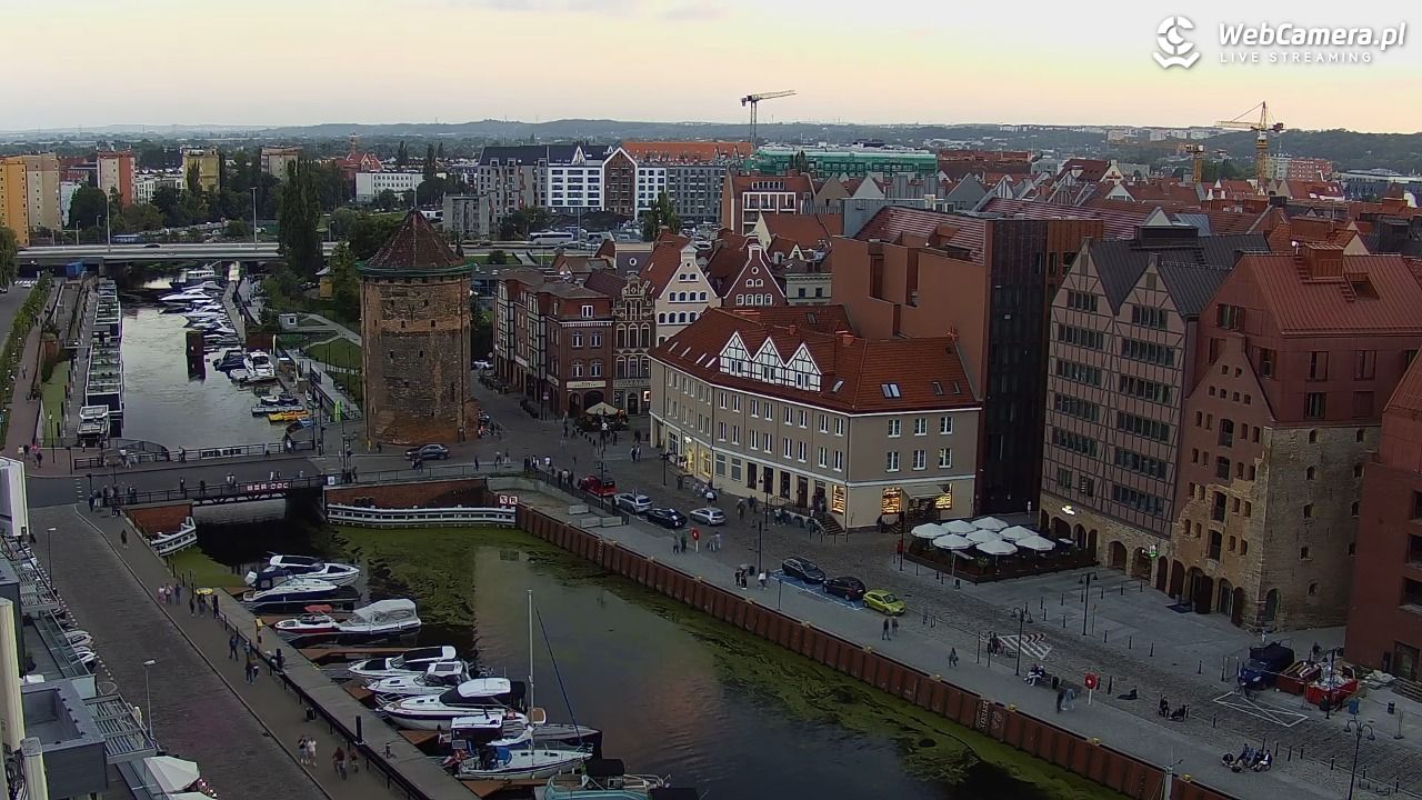 GDAŃSK - widok na Stare Miasto - 26 sierpień 2026, 19:41