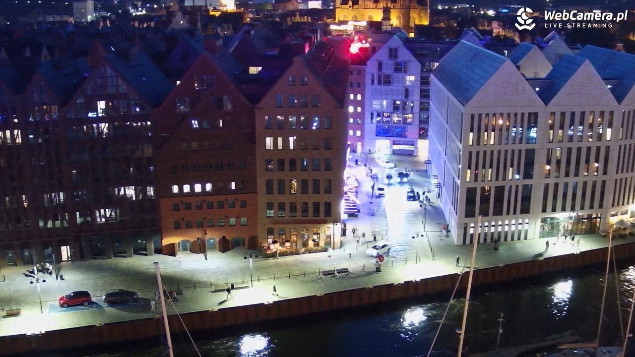 GDAŃSK - widok na Stare Miasto - 25 sierpień 2026, 20:46