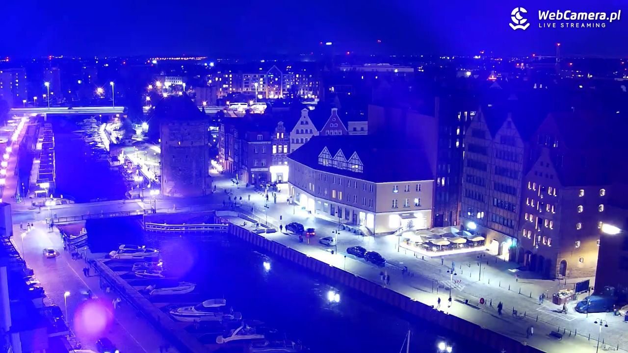 GDAŃSK - widok na Stare Miasto - 30 wresień 2026, 19:26
