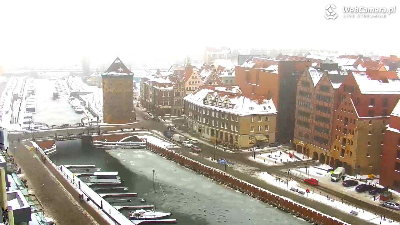 GDAŃSK - widok na Stare Miasto - 17 styczeń 2026, 12:49
