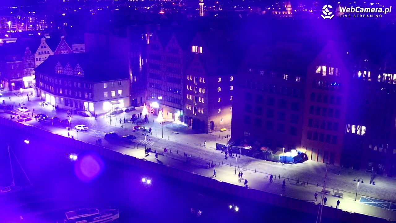 GDAŃSK - widok na Stare Miasto - 21 grudzień 2025, 17:44
