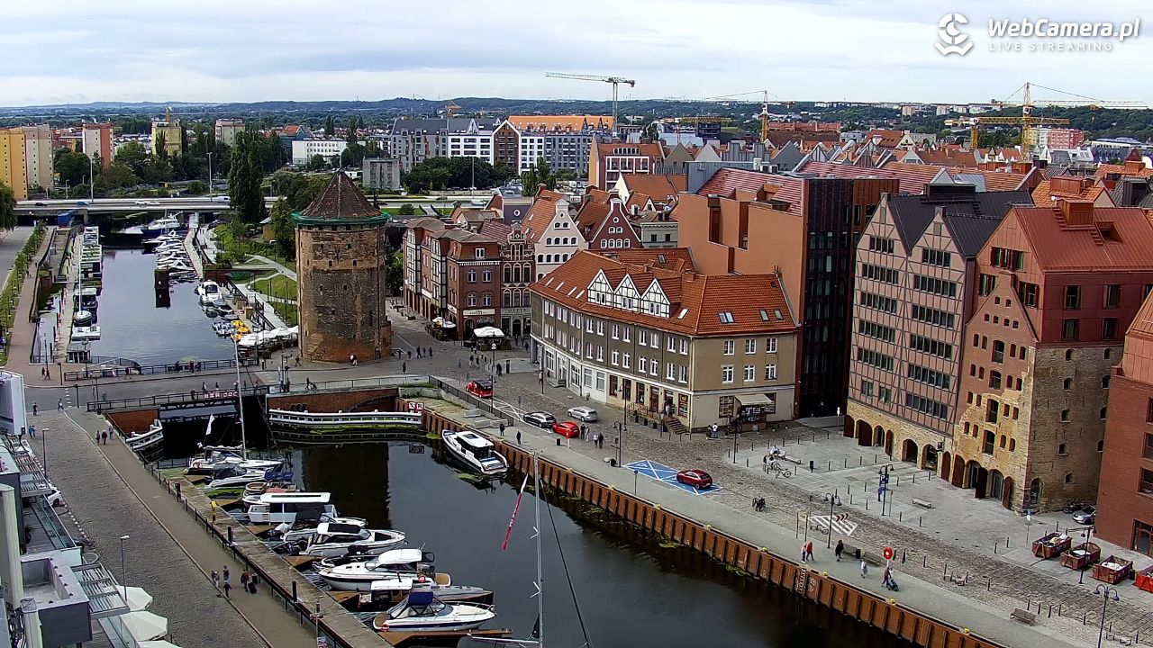 GDAŃSK - widok na Stare Miasto - 26 sierpień 2025, 10:24