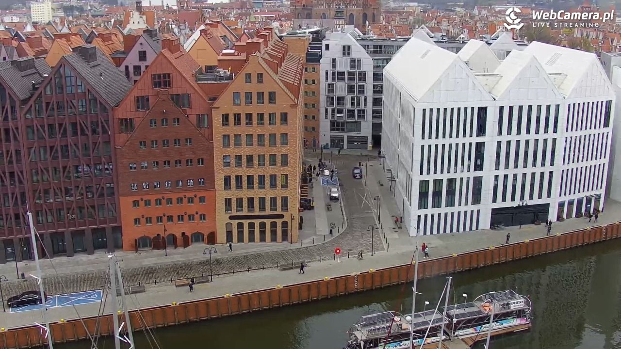 GDAŃSK - widok na Stare Miasto - 19 kwiecień 2026, 10:55