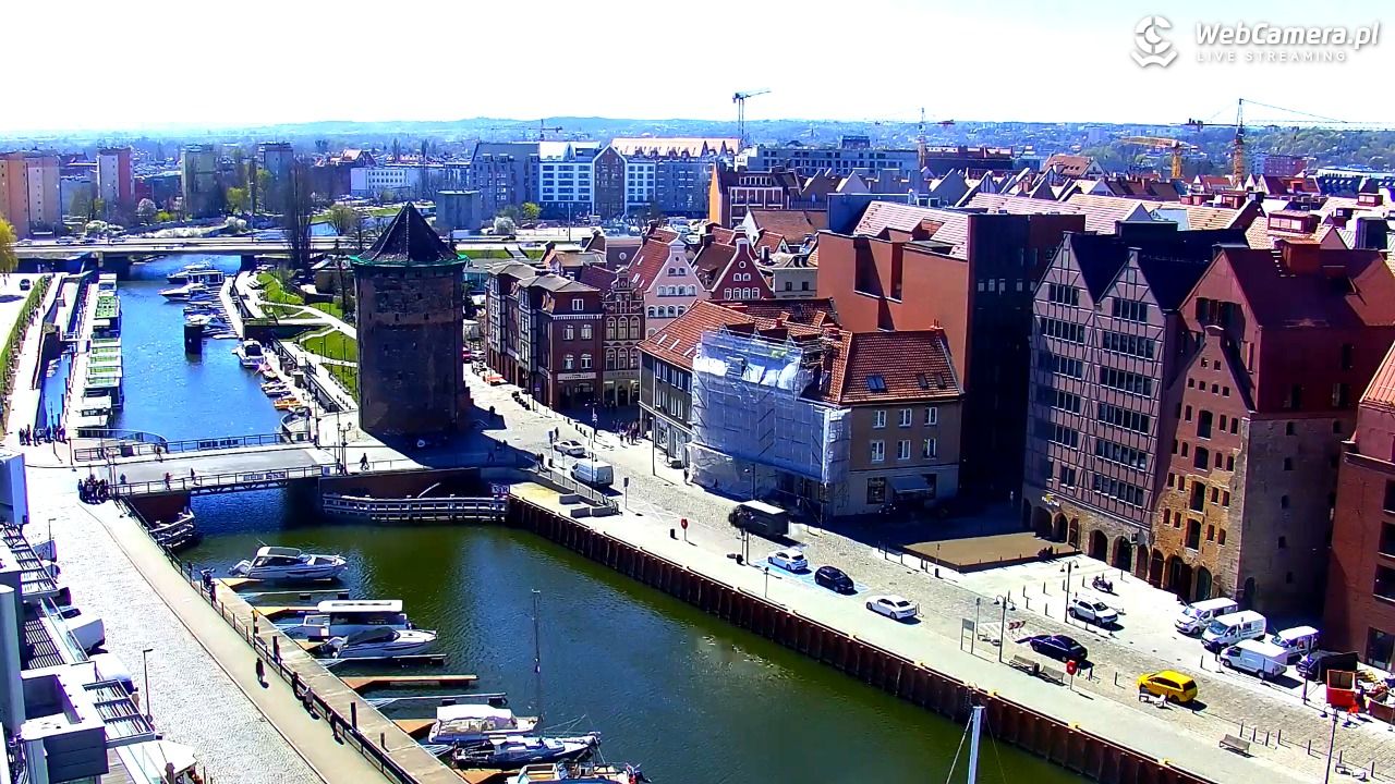 GDAŃSK - widok na Stare Miasto - 21 kwiecień 2026, 12:29