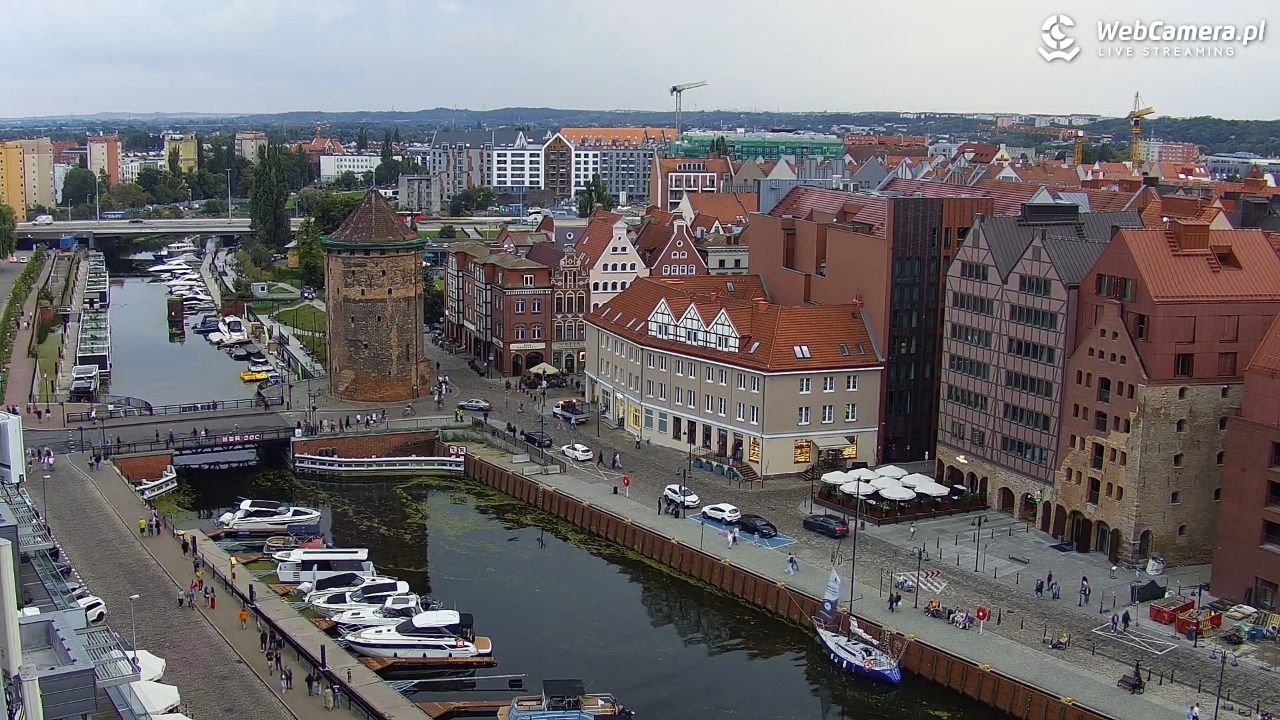GDAŃSK - widok na Stare Miasto - 19 sierpień 2026, 19:28