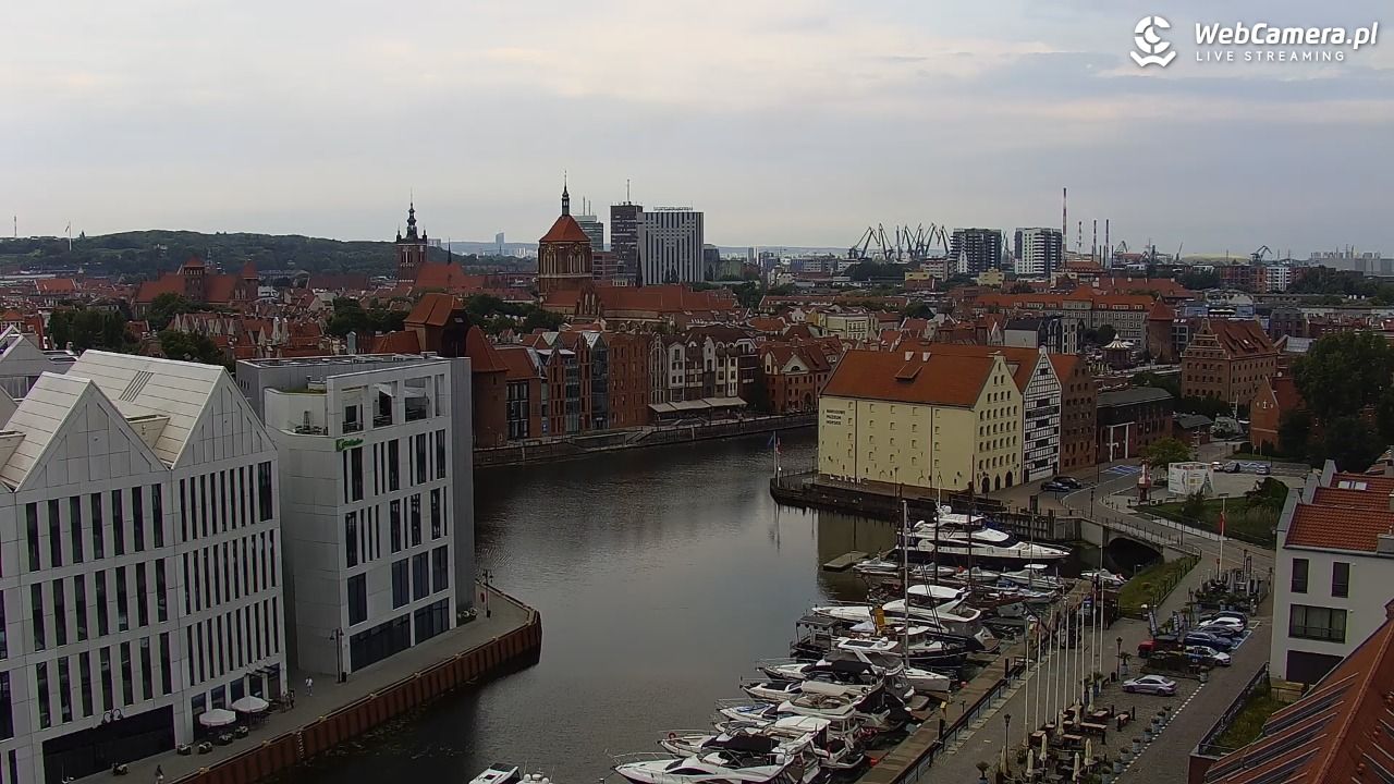 GDAŃSK - widok na Stare Miasto - 06 sierpień 2026, 06:53