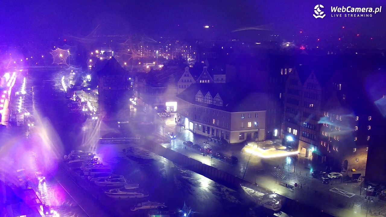 GDAŃSK - widok na Stare Miasto - 01 sierpień 2026, 22:27